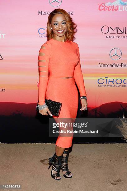 Reporter Josina Anderson attends ESPN the Party at WestWorld of Scottsdale on January 30, 2015 in Scottsdale, Arizona.