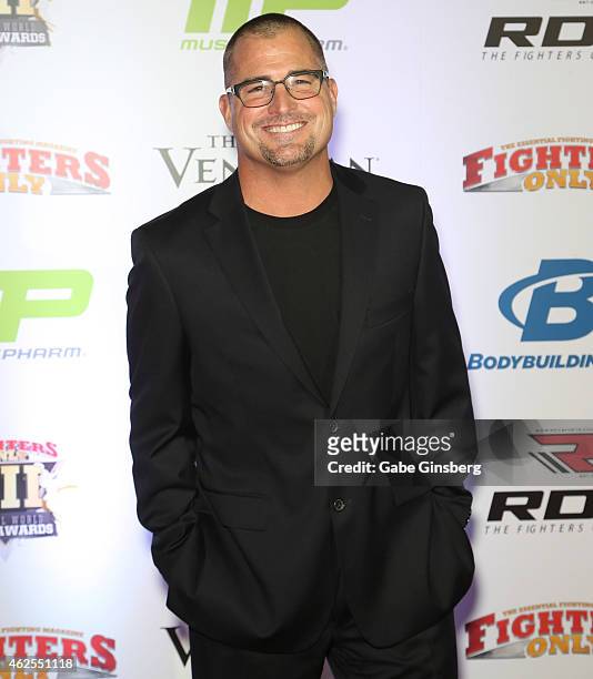 Actor George Eads arrives at the seventh annual Fighters Only World Mixed Martial Arts Awards at The Palazzo Las Vegas on January 30, 2015 in Las...