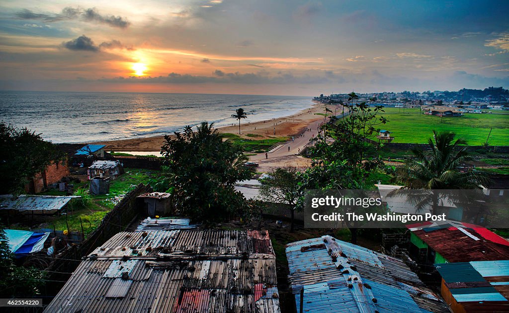 The West African country of Liberia is crippled by a recent outbreak of the Ebola virus.