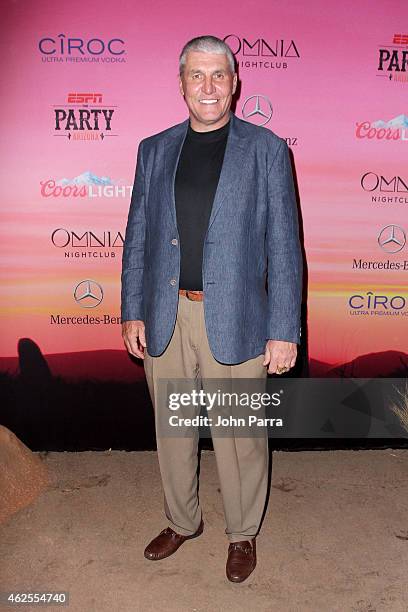 Former NFL player Mark Rypien attends ESPN the Party at WestWorld of Scottsdale on January 30, 2015 in Scottsdale, Arizona.