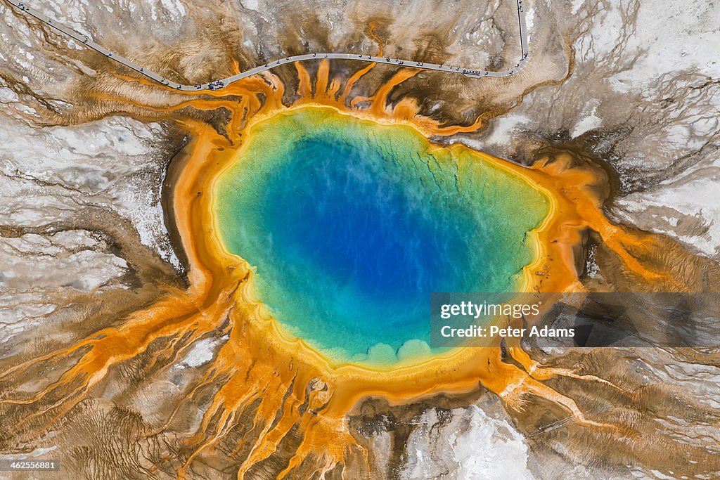 Grand Prismatic Spring, Yellowstone National Park