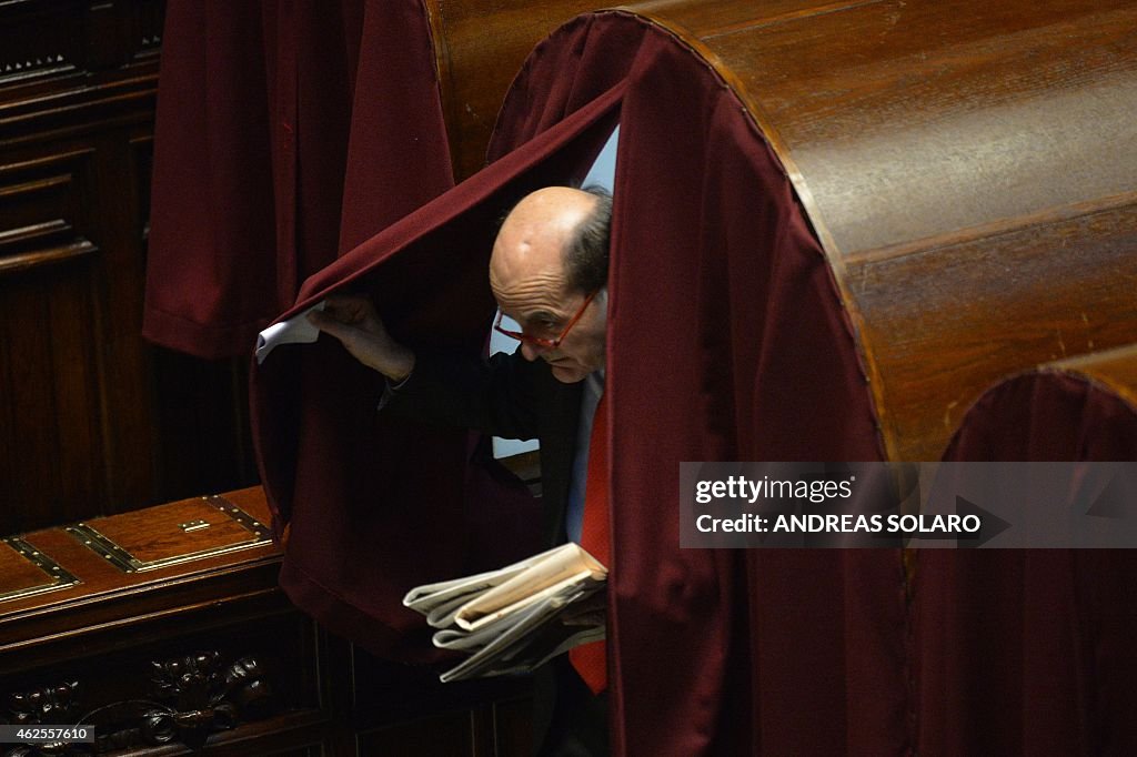 ITALY-POLITICS-VOTE-ELECTION-PRESIDENT