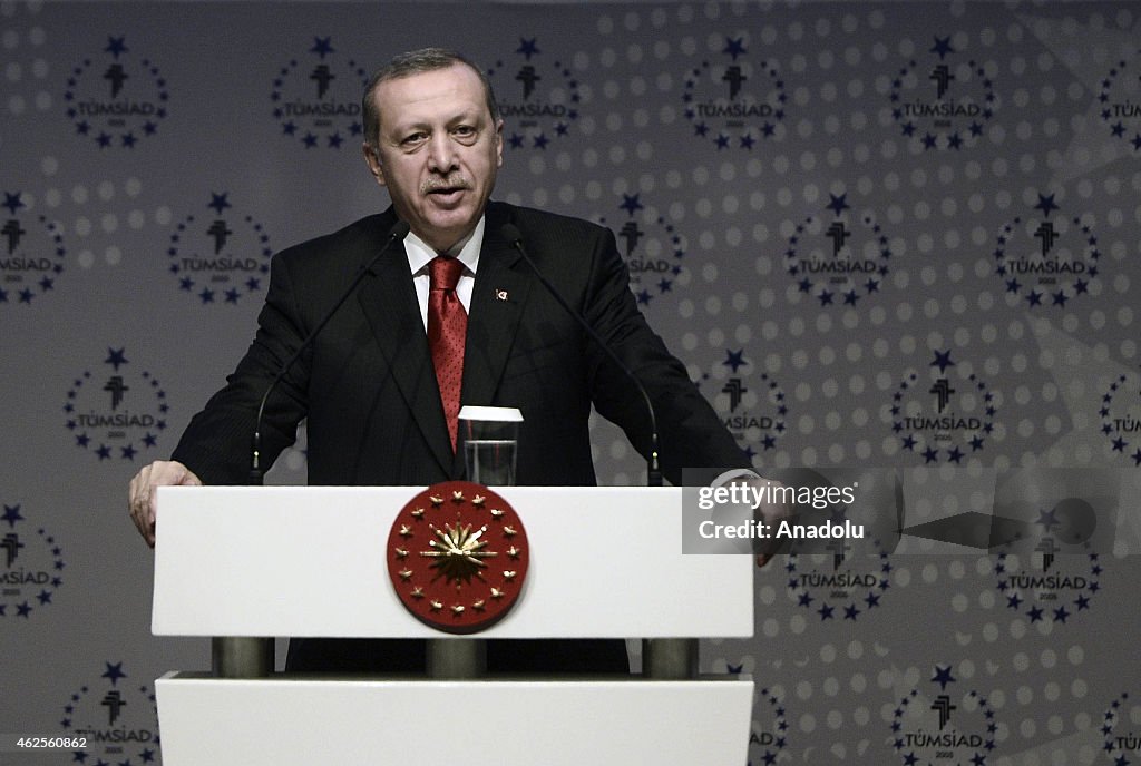 Turkish president Recep Tayyip Erdogan in Istanbul