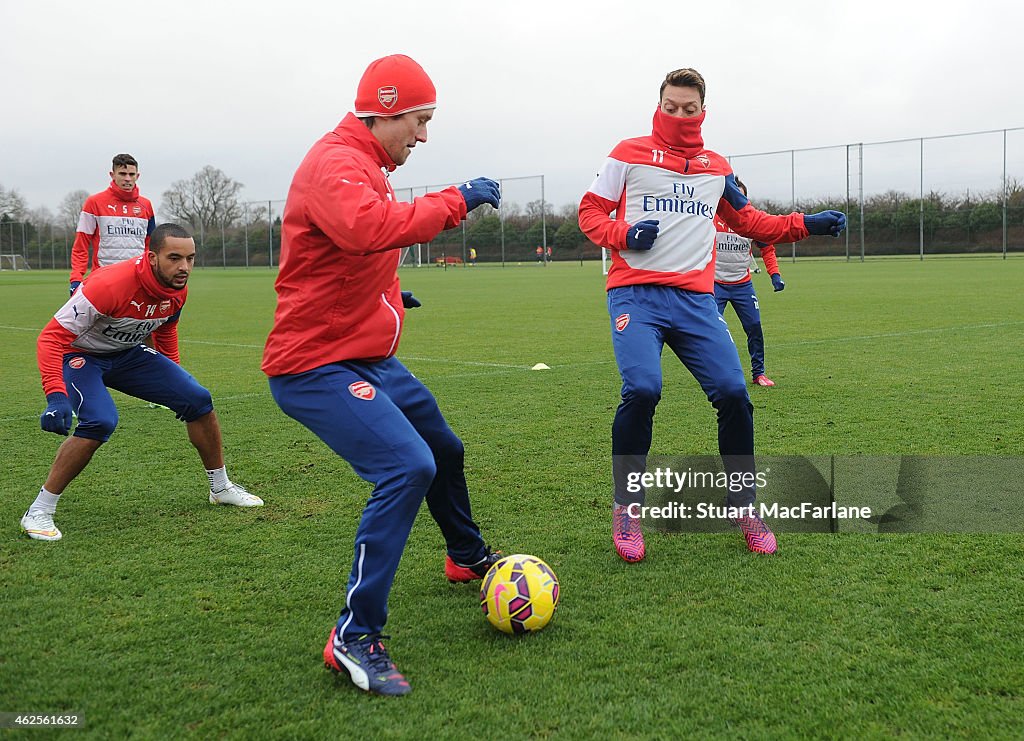 Arsenal Training Session