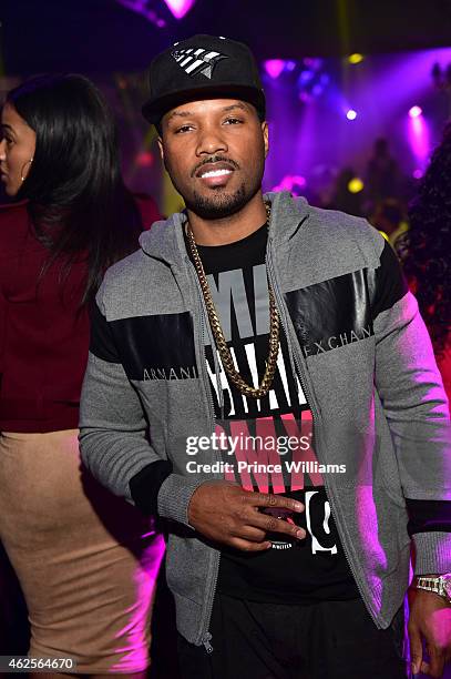 Mendeecees Harris hosts Prive on January 30, 2015 in Atlanta, Georgia.