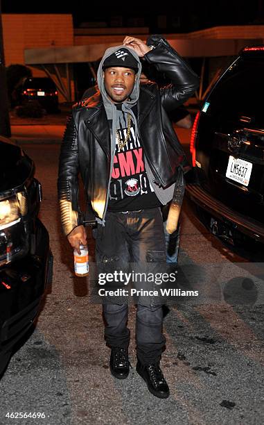 Mendeecees Harris hosts Prive on January 30, 2015 in Atlanta, Georgia.