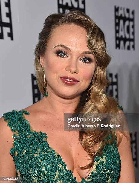 Actress Amanda Fuller attends the 65th Annual ACE Eddie Awards at The Beverly Hilton Hotel on January 30, 2015 in Beverly Hills, California.