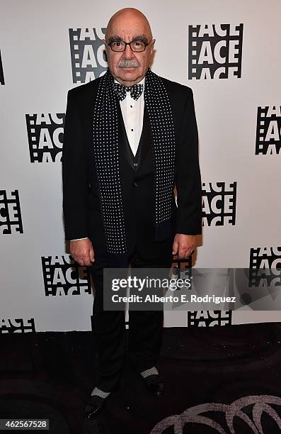 American Cinema Editors President Alan Heim attends the 65th Annual ACE Eddie Awards at The Beverly Hilton Hotel on January 30, 2015 in Beverly...