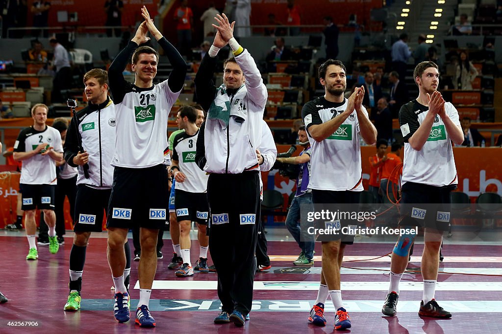 Germany v Slovenia - 8th Place Match: 24th Men's Handball World Championship