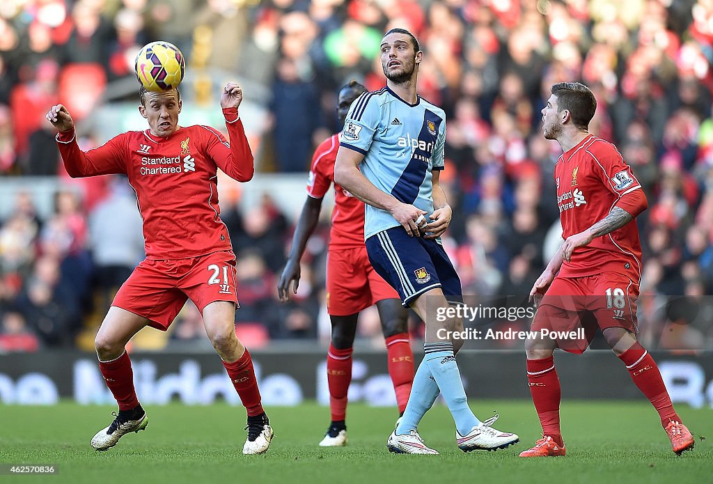 Liverpool v West Ham United - Premier League