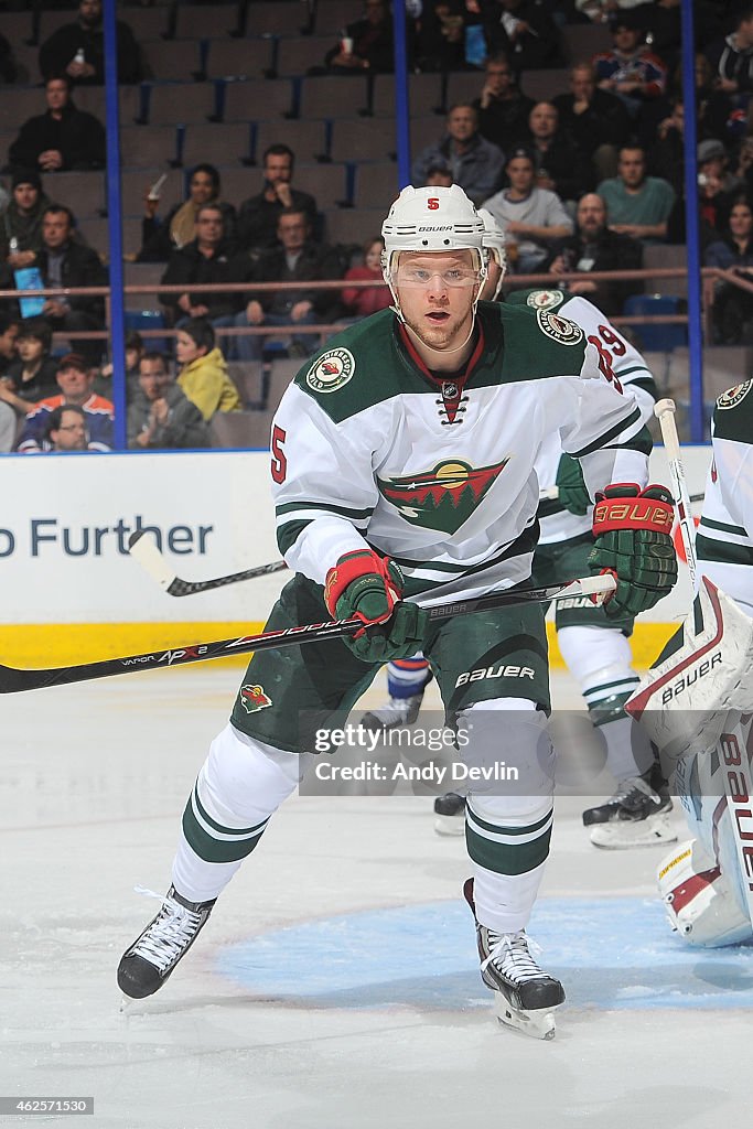 Minnesota Wild v Edmonton Oilers