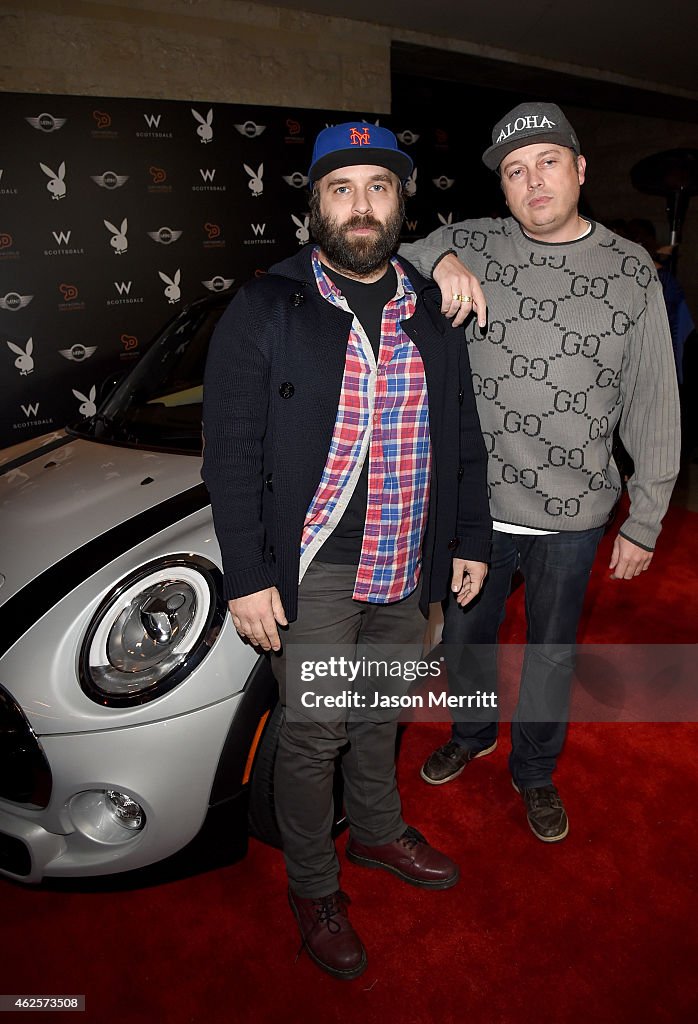 The Playboy Party At The W Scottsdale During Super Bowl Weekend - Arrivals