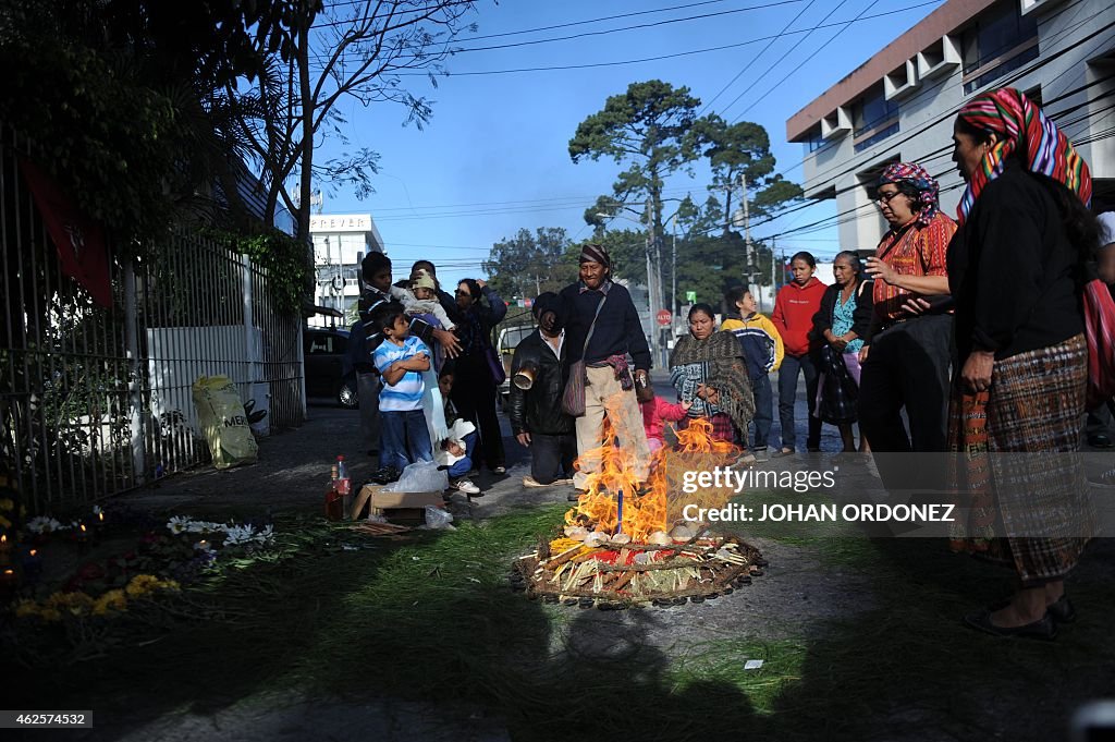 GUATEMALA-SPAIN-HUMAN RIGHTS-ANNIVERSARY