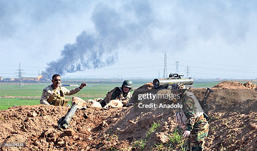 Peshmerga forces launch operation near Kirkuk