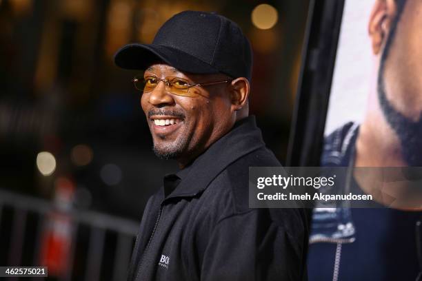 Actor Martin Lawrence attends the premiere of Universal Pictures' 'Ride Along' at TCL Chinese Theatre on January 13, 2014 in Hollywood, California.