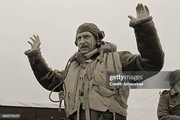 raf p.o.w. - prisoner of war stock pictures, royalty-free photos & images