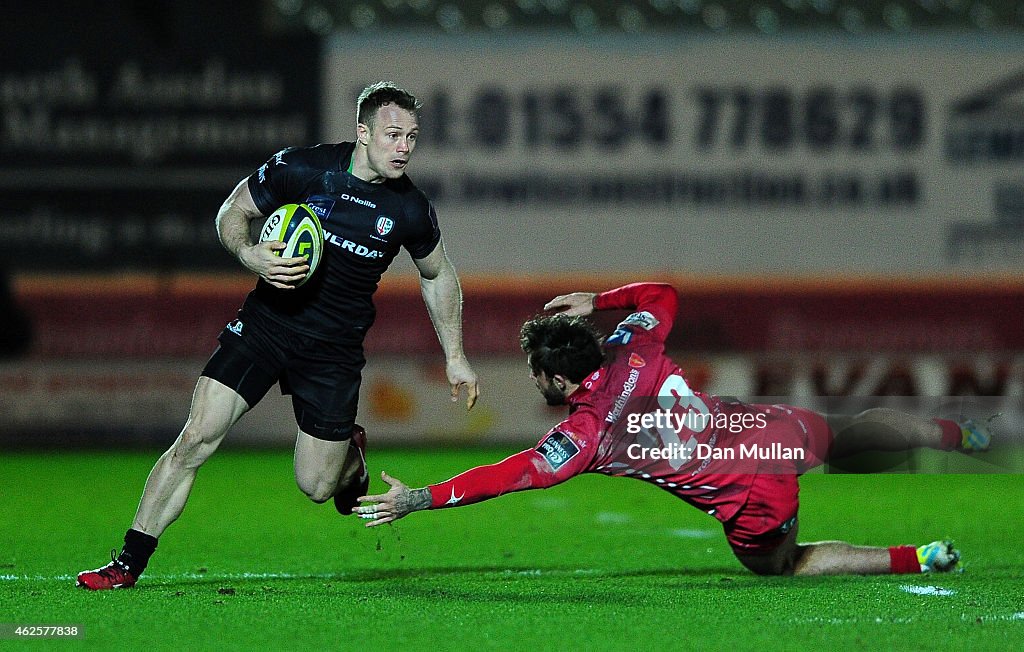 Scarlets v London Irish - LV= Cup