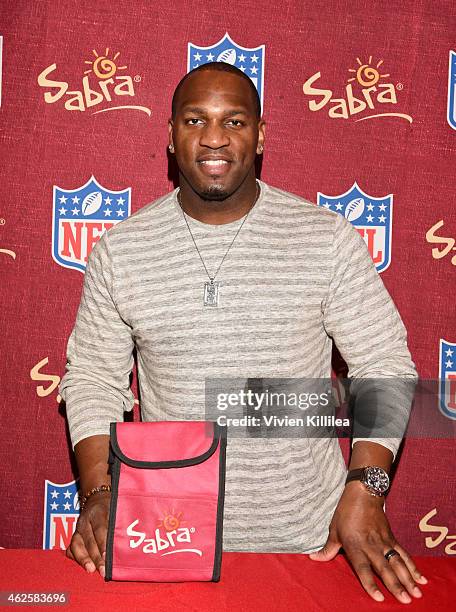 Player Kirk Morrison attends the Kia Luxury Lounge presented by ZIRH at the Scottsdale Center for Performing Arts on January 31, 2015 in Scottsdale,...