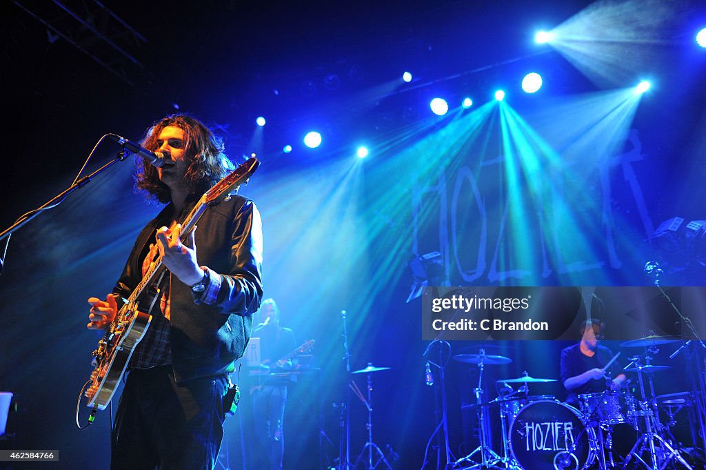 Hozier Performs At Shepherds Bush Empire In London