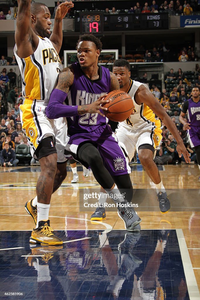 Sacramento Kings v Indiana Pacers