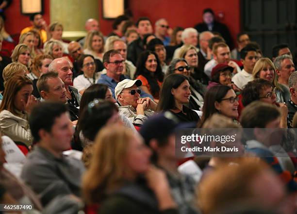 General view of atmosphere at the Producers Panel at the Lobero, at the 30th Santa Barbara International Film Festival on January 31, 2015 in Santa...