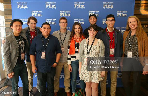 Filmmakers attend the Producers Panel at the Lobero, at the 30th Santa Barbara International Film Festival on January 31, 2015 in Santa Barbara,...