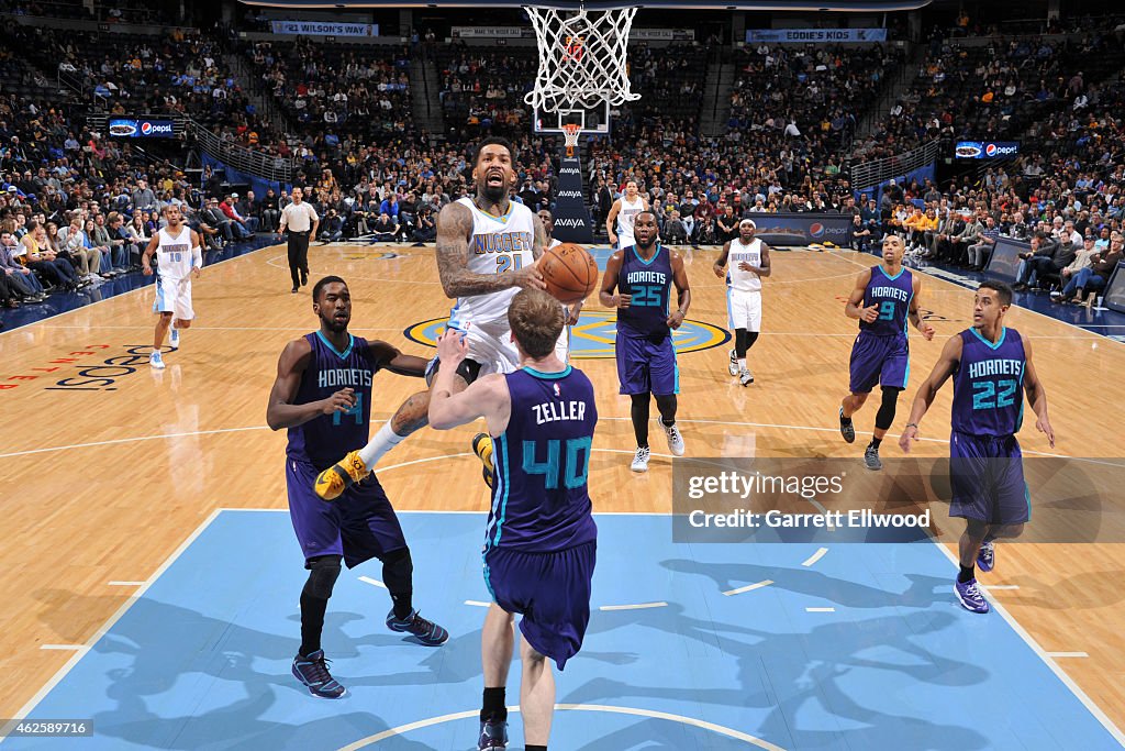 Charlotte Hornets v Denver Nuggets