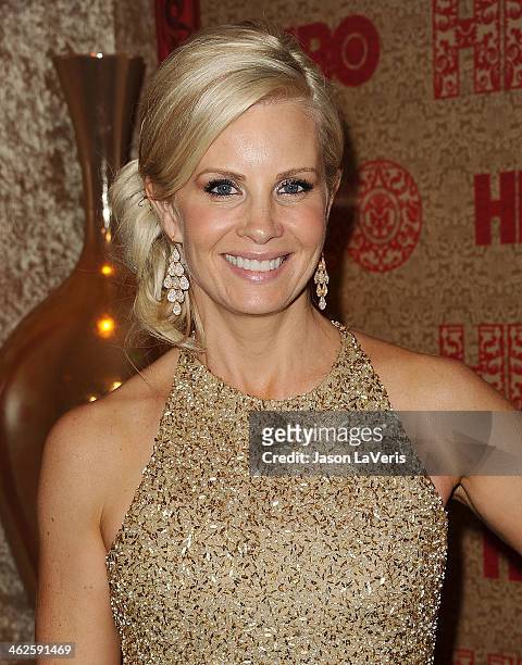 Actress Monica Potter attends HBO's Golden Globe Awards after party at Circa 55 Restaurant on January 12, 2014 in Los Angeles, California.