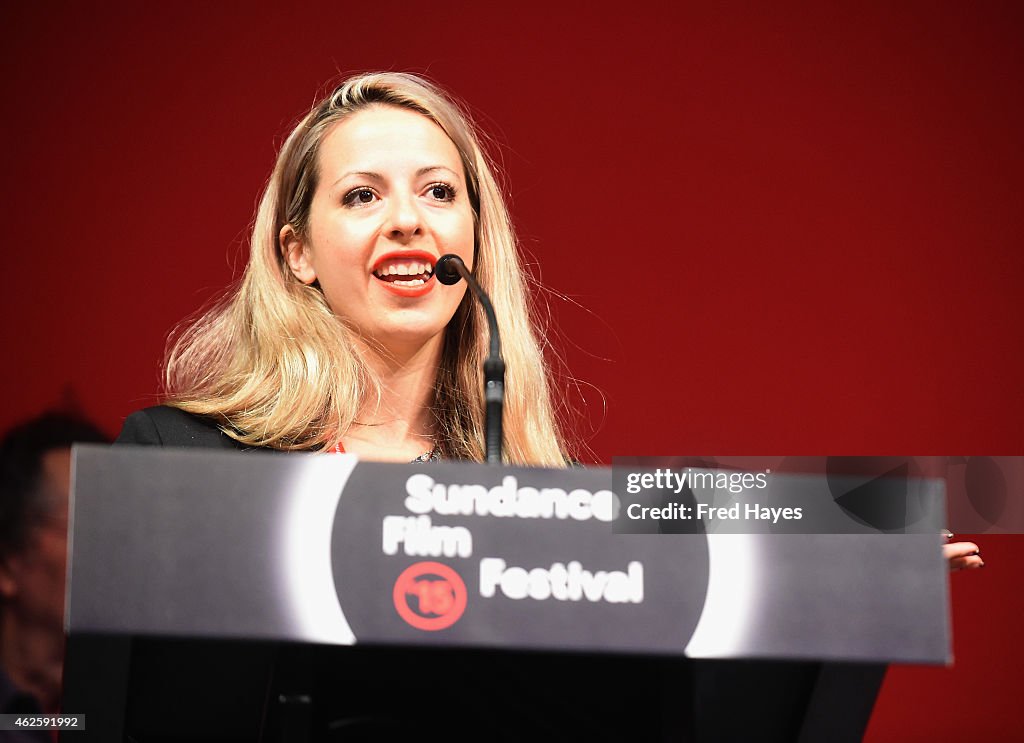 Awards Night Ceremony - 2015 Sundance Film Festival