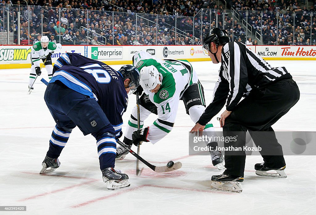 Dallas Stars v Winnipeg Jets