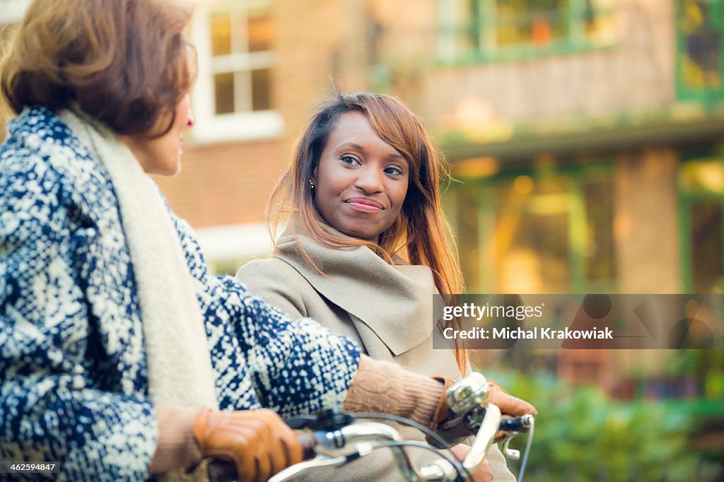 Women in park