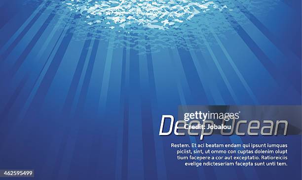 leichte unter dem meer - meeresboden stock-grafiken, -clipart, -cartoons und -symbole