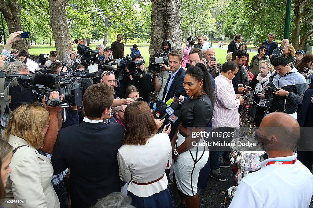 Australian Open 2015 - Women's Champion Photocall