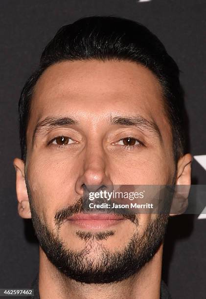 Cédric Gervais attends the Maxim Party with Johnnie Walker, Timex, Dodge, Hugo Boss, Dos Equis, Buffalo Jeans, Tabasco and popchips on January 31,...