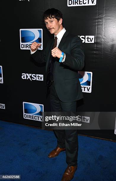 Actor Jonathan Tucker attends DirecTV Super Saturday Night hosted by Mark Cuban's AXS TV and Pro Football Hall of Famer Michael Strahan at Pendergast...