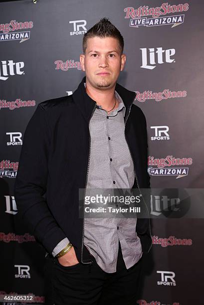 Professional basebal player Reid Brignac attends Rolling Stone LIVE Presented By Miller Lite at The Venue of Scottsdale on January 31, 2015 in...