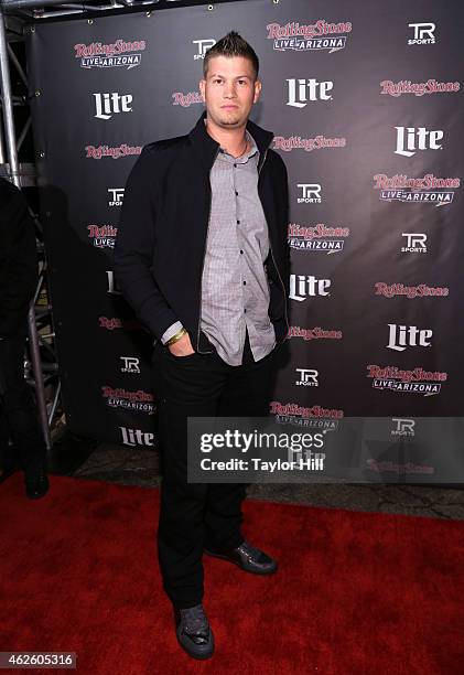 Professional basebal player Reid Brignac attends Rolling Stone LIVE Presented By Miller Lite at The Venue of Scottsdale on January 31, 2015 in...