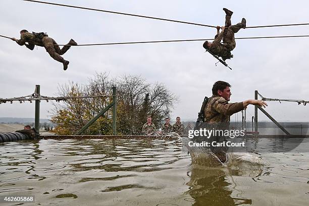 Royal Marines Commando Training Centre Photos and Premium High Res ...
