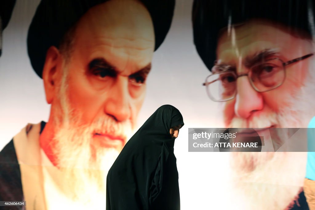 TOPSHOT-IRAN-POLITICS-REVOLUTION-KHOMEINI-ANNIVERSARY