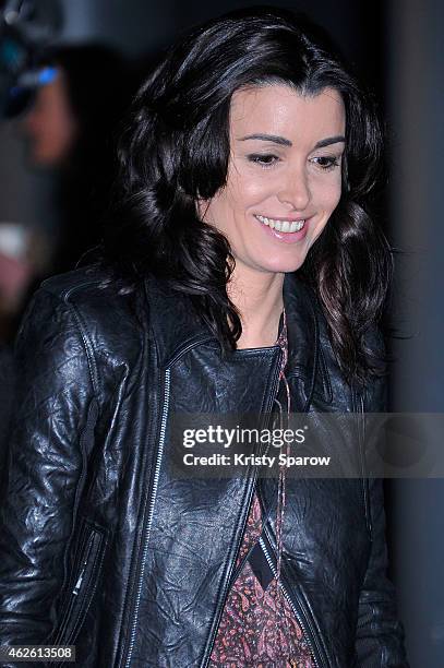 Jenifer Bartoli attends the 'Maya The Bee - La Grande Aventure De Maya L'Abeille' Paris Premiere at UGC Cine Cite Bercy on February 1, 2015 in Paris,...