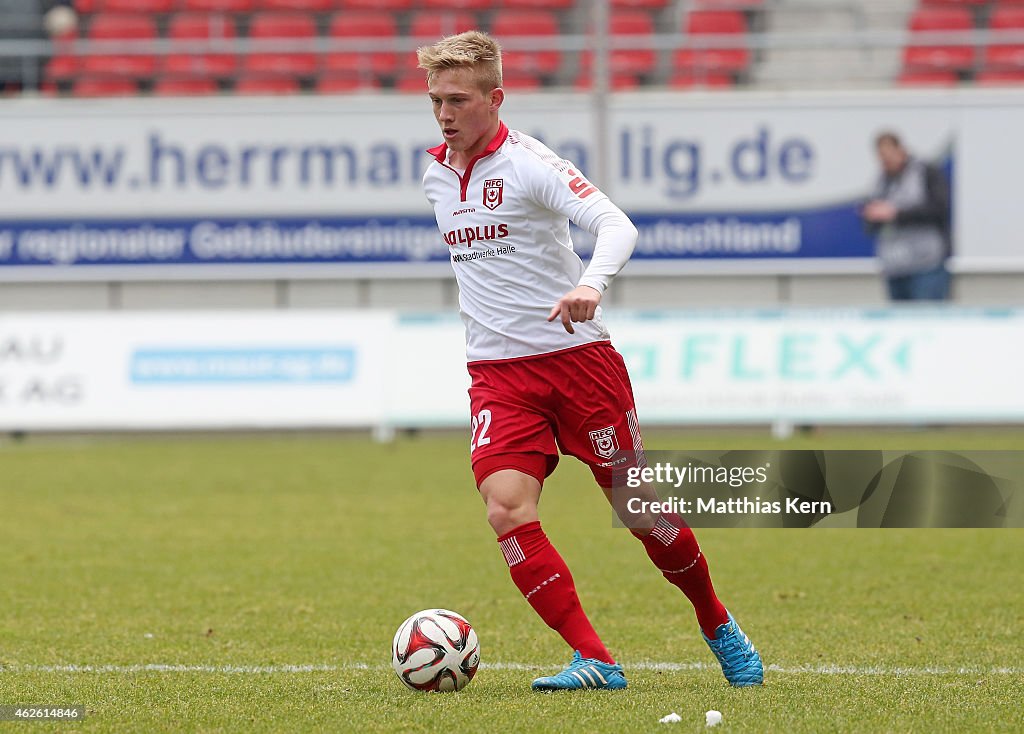 Hallescher FC v MSV Duisburg  - 3. Liga