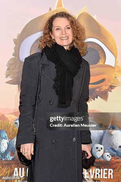 Isabelle Renauld attends the 'Maya The Bee - La Grande Aventure De Maya L'Abeille' Paris Premiere at UGC Cine Cite Bercy on February 1, 2015 in...