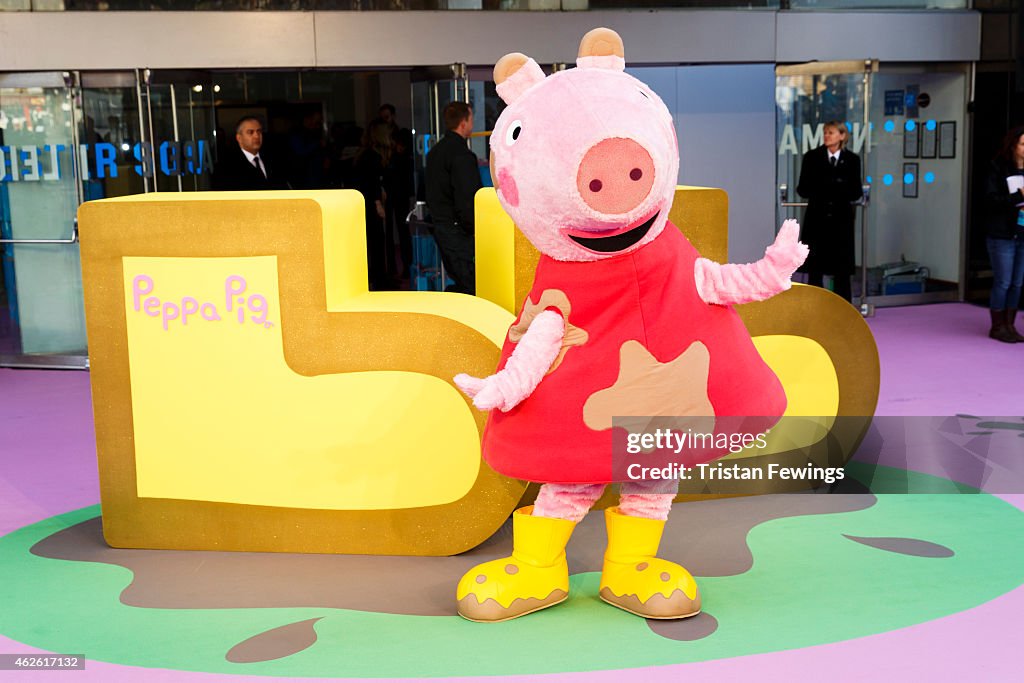 Peppa Pig:The Golden Boots: Premiere - Arrivals