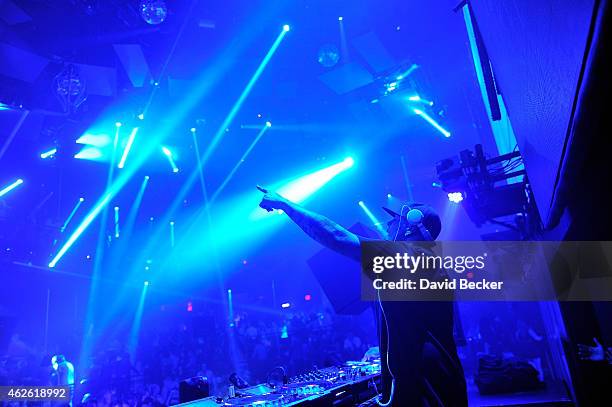 Stellar performs at the Light Nightclub at the Mandalay Bay Resort and Casino on January 31, 2015 in Las Vegas, Nevada.