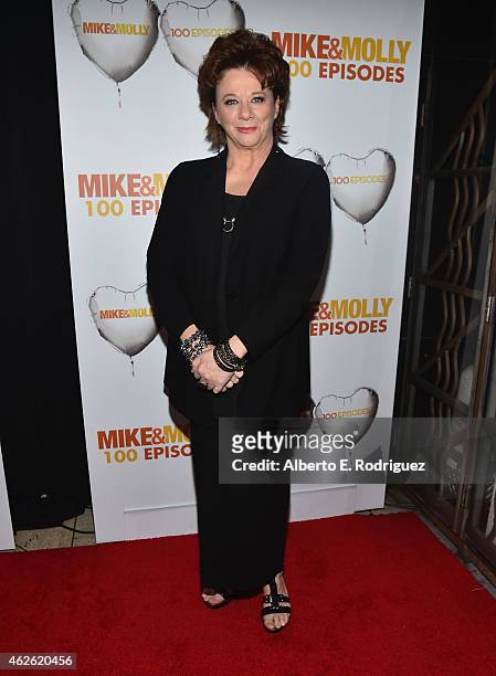 Actress Rondi Reed attends CBS's "Mike & Molly" 100th Episode celebration at Cicada on January 31, 2015 in Los Angeles, California.