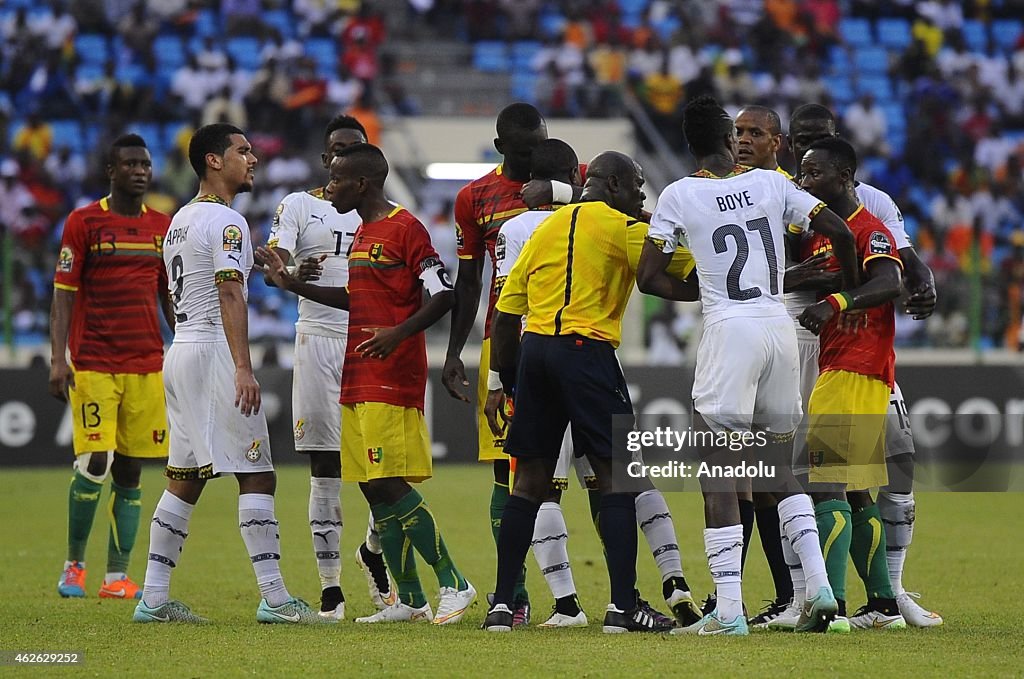 Ghana vs Guinea: 2015 African Cup of Nations