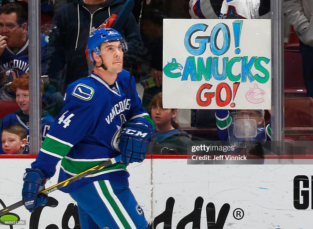 Minnesota Wild v Vancouver Canucks