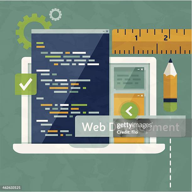 web-entwicklung - prototype-design-icon stock-grafiken, -clipart, -cartoons und -symbole