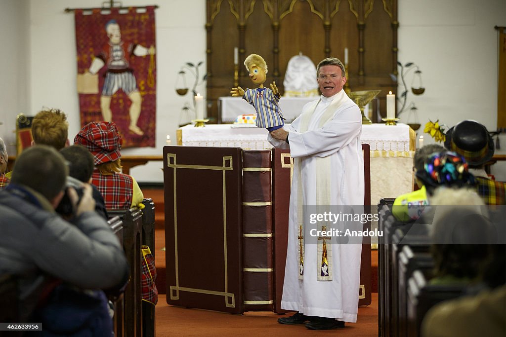 'Clowns Church Service' held in London