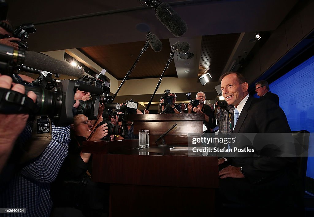 Prime Minister Tony Abbott Addresses The National Press Club